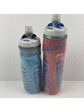 CAMELBAK Podium Chill Insulated Water Bottles 21oz/25oz Hiking Cycling Lot Of 2